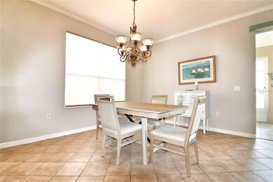 Formal dining space