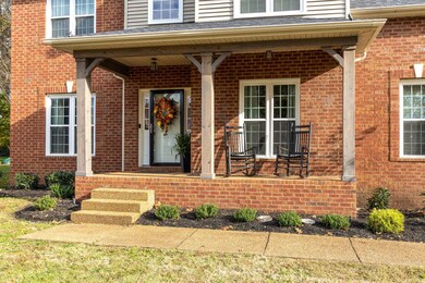 Peaceful rocking chair front porch on a quite cul-de-sac.
