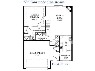 1st Floor Plan.