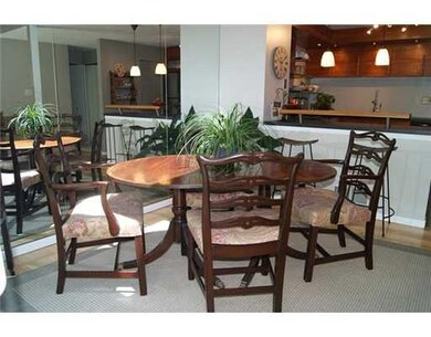 Kitchen. The openness between the dining room, kit