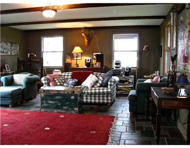 Exterior Front. Large living room complete with st