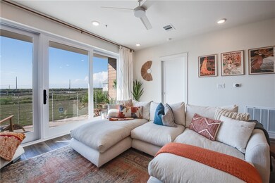 View out the 12' sliding door. Great natural light