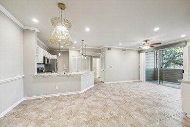 The unit has been beautifully updated with modern