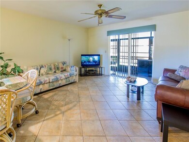 Living room and dining area