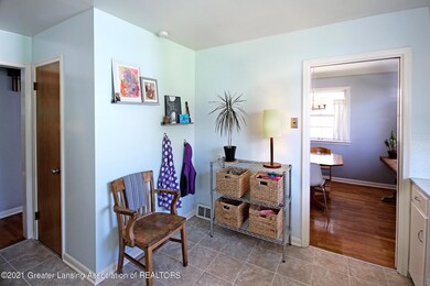 Kitchen with pantry