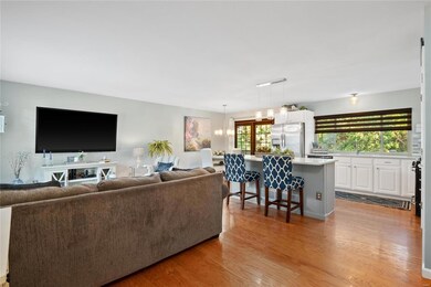 Walk into your open living room!
