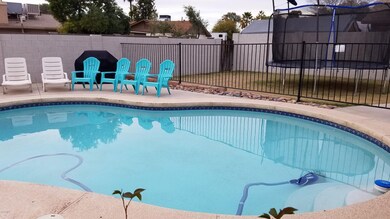 Large Fenced Pool