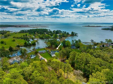 House location on Horn Harbor - look how quick to