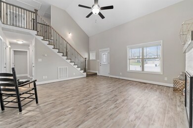 Awesome staircase to 2nd floor