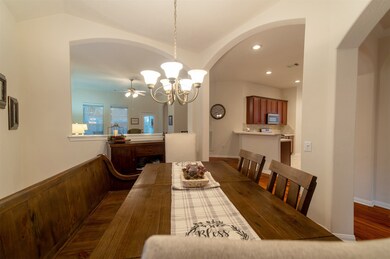 34 S Dylanshire Cir From the dining room, there is a view to the family room and the kitchen