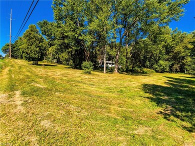 * VIEW FROM THE FRONT. THERE IS CLEARED OUT LAND (