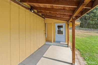 Covered Patio Entrance
