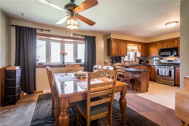 Kitchen with dining space
