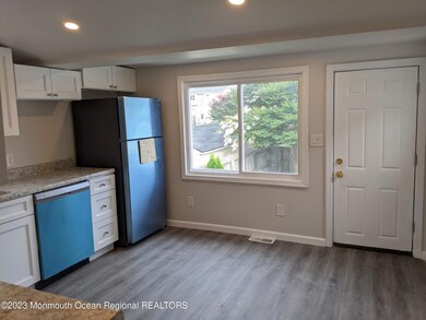 Door leading to backyard