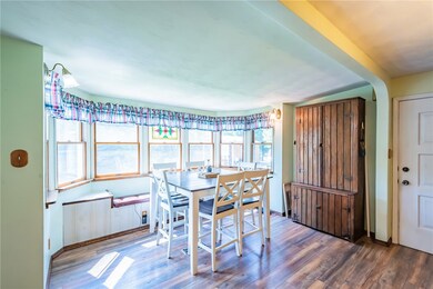 Dining area from kitchen view