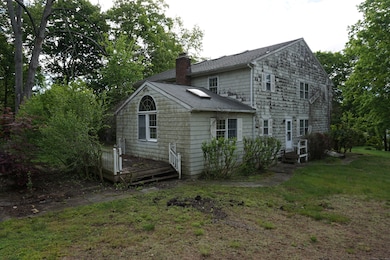Rear with deck