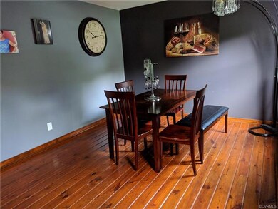 Living room currently used as formal dining room