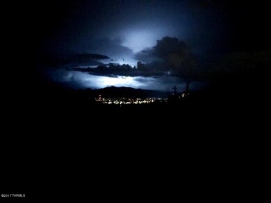 Valley view with a storm