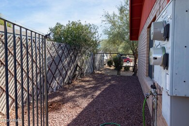 Montebello East side yard view