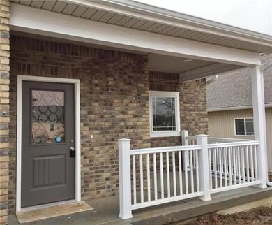 Charming front porch