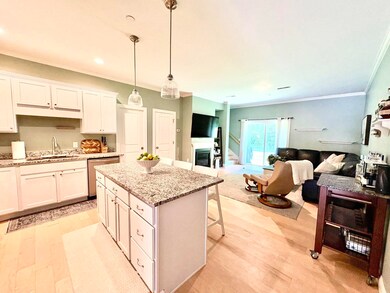 Open concept layout