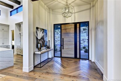 Oversize Wood Entry Door