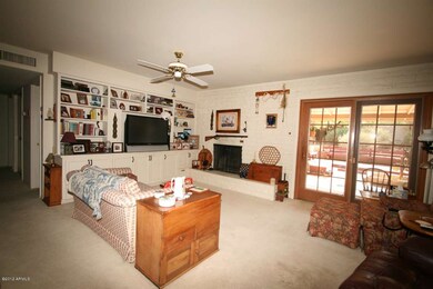 COZY FAMILY ROOM WITH FIREPLACE