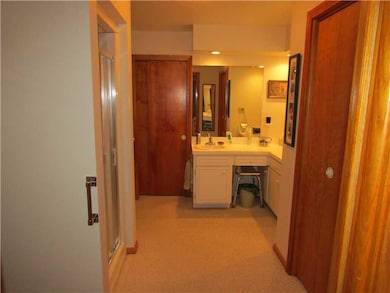Master Bath/Spa. Full bath with shower, vanity and