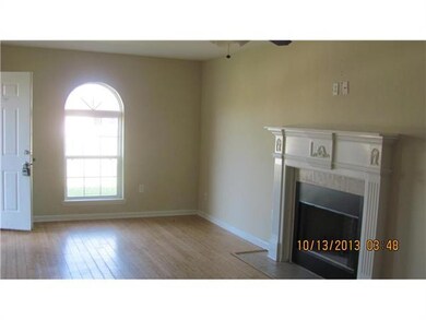 Living Room. Lovely Bamboo Floors & a Wood Burning