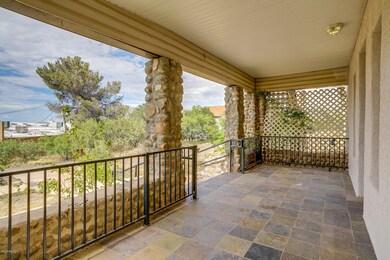 Large covered front porch