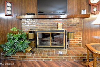 Wood Burning Fireplace