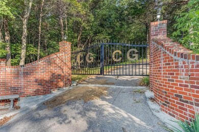 gated entrance to property