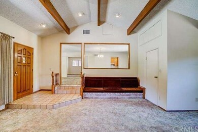 Front door enters into the large family room with 