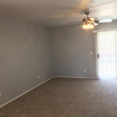 Family room opens onto covered patio