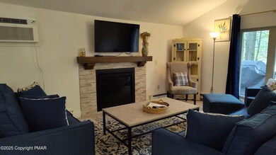 Living Room with Fireplace