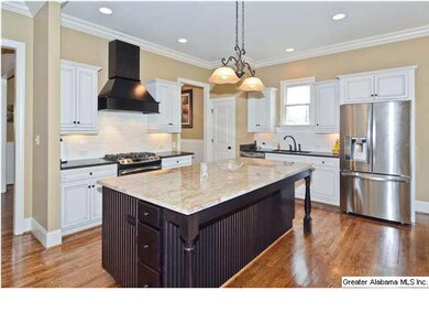 Gorgeous gourmet kitchen with large island, granit