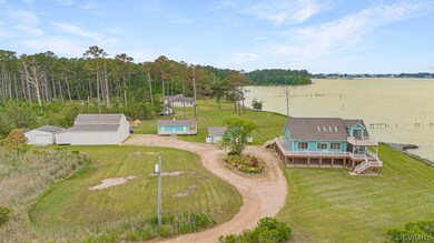 Drone / aerial view with a rural view