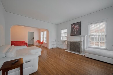 View from entrance to dining room