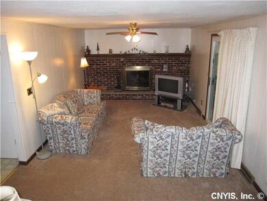 Family Room. Beautiful open sunken family room off