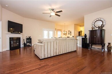 Spacious living Room - view from entry.