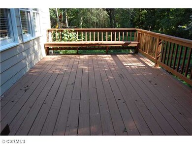 Patio/Deck - Oversized rear deck.