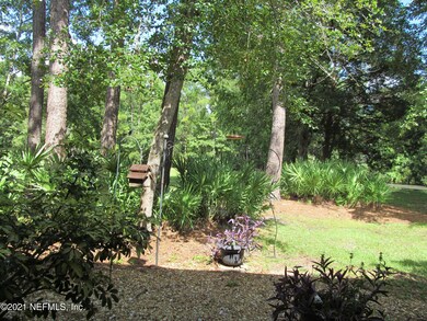 Back view from patio