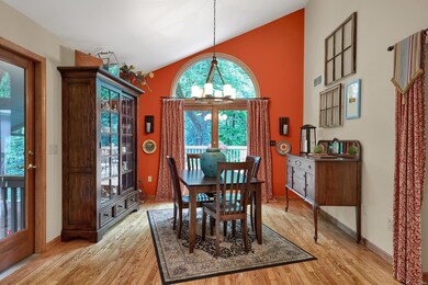 Formal Dining off both the sun room and expansive deck.