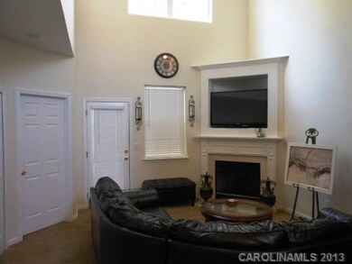 Great Room - 2 story great room with gas log fireplace