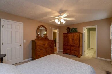 The Master Bedroom is a spacious 14 by 11 and allo