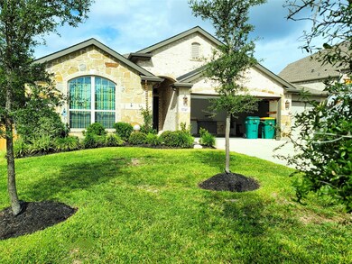 The home features custom touches and has a great location for the whole area which includes close to Lake Conroe and all the surroundings for a vacation home to live full time.