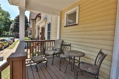 Welcome to 75 Vassar Street - private front porch 