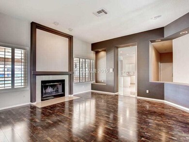 Living Room. FIREPLACE SETS THE MOOD