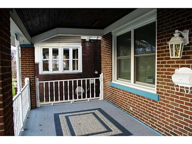 Exterior Front. Large covered front porch