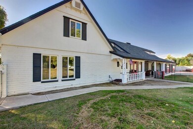 Left view of house and porch